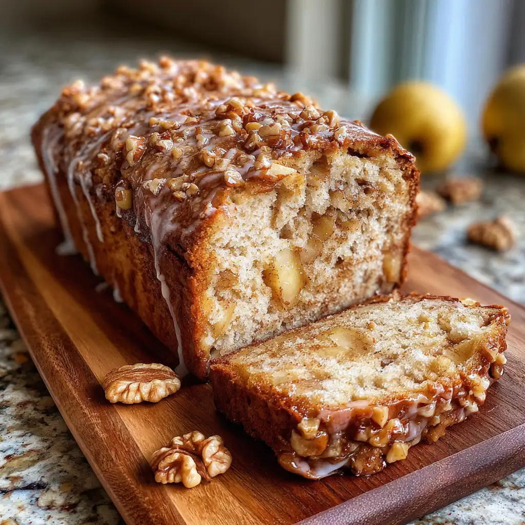 Apple Cinnamon Walnut Bread is a must-try delight!