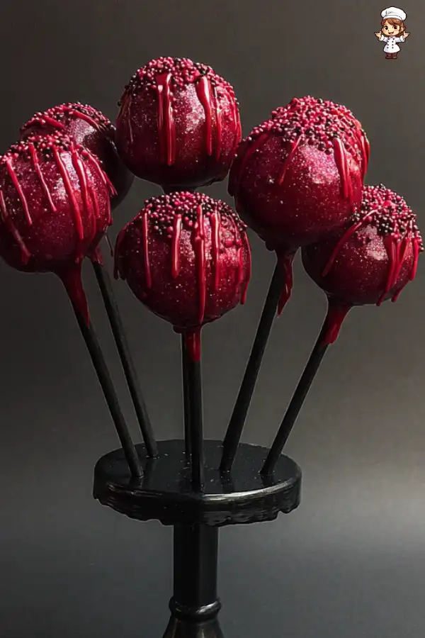 Blood Drip Cake Pops Recipe Create Spooky Treats Today!