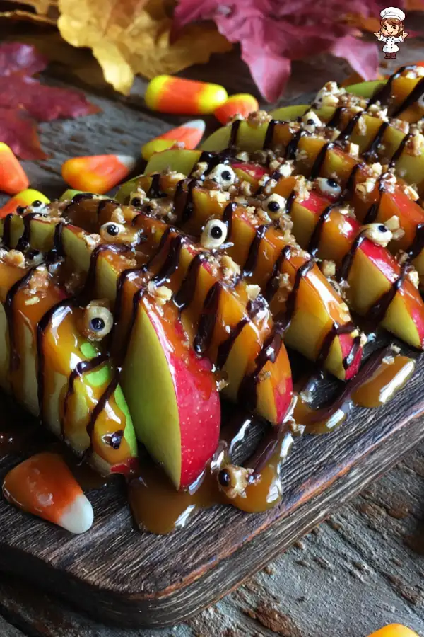 Crypt Caramel Apple Slices Recipe A Spooky Delight!
