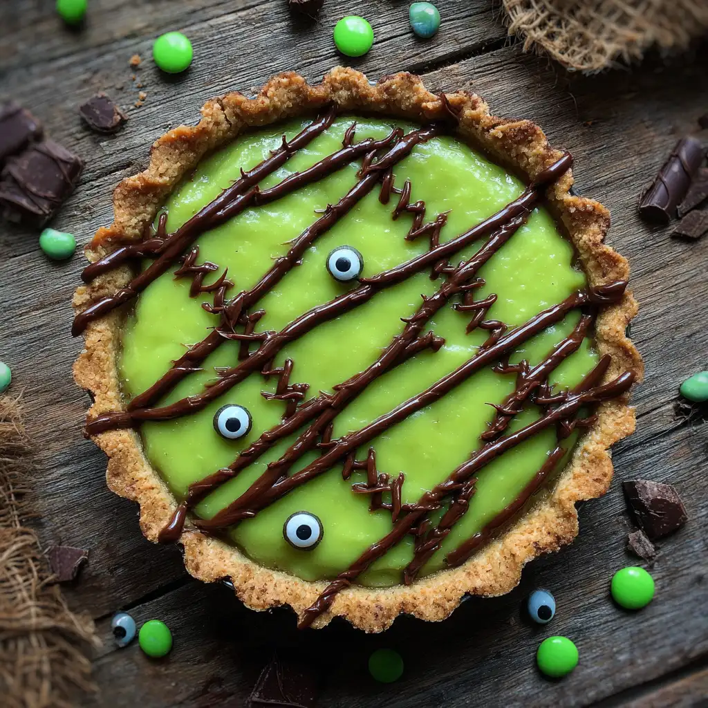 Frankenstein Monster Pie is the ultimate Halloween treat!