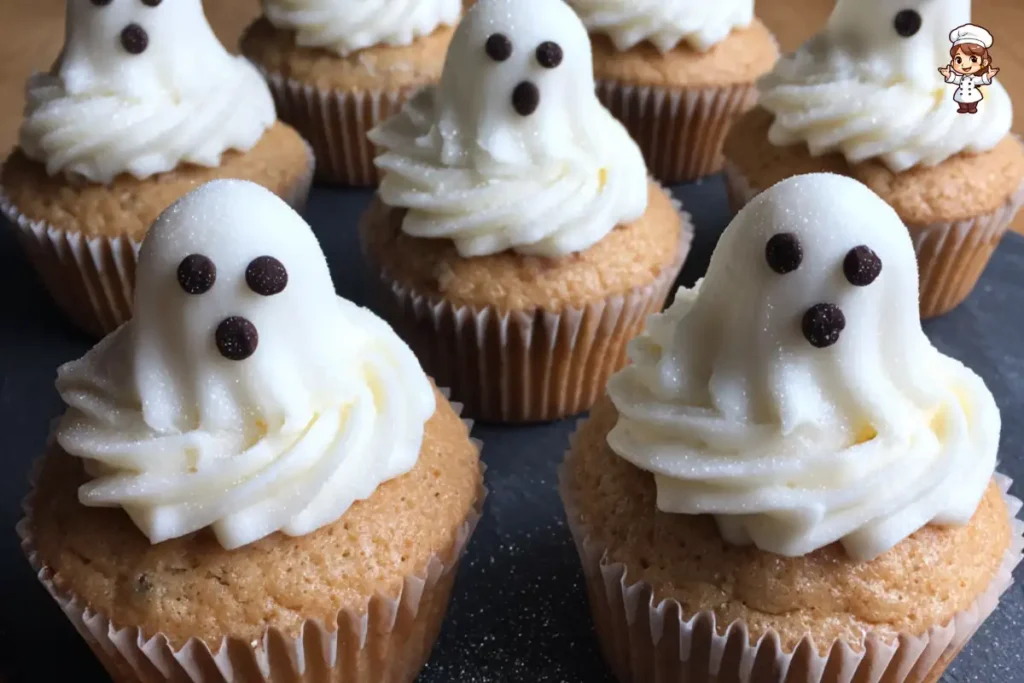 Ghostly Vanilla Cupcakes Recipe Bake Spooky Delights!