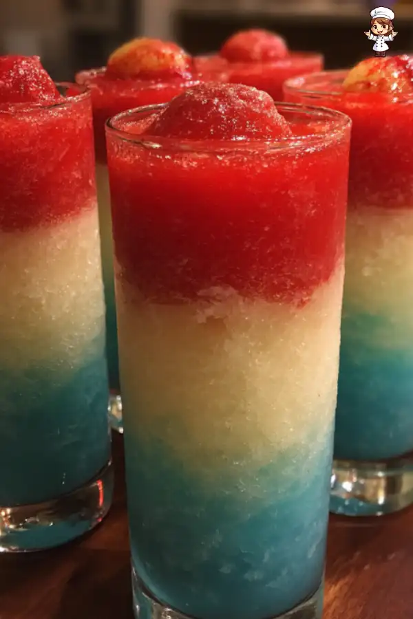 Layered Tequila Slushie – A Colorful Frozen Cocktail for Summer Fun