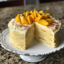 Mango Crepe Cake Recipe