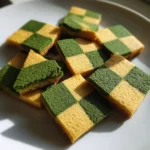 Matcha Checkerboard Cookies Recipe
