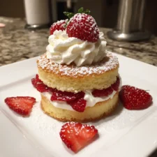 Mini Strawberry Cream Cake Recipe