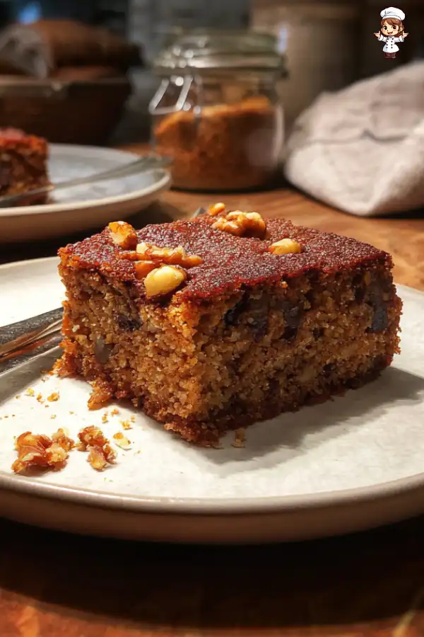 Moist Spice Cake with Dates and Walnuts – Easy Cozy Dessert Recipe