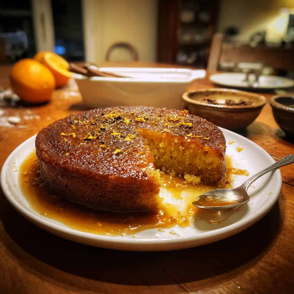 Sticky Citrus Clove Pudding Cake is a must-try delight!