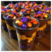 Trick or Treat Dirt Cups Recipe