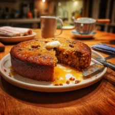 Warm Spiced Fig Cake with Orange Zest-image