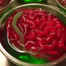 Zombie Brain Jello Cups Recipe