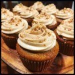 Apple Cider Cupcakes with Cinnamon Frosting