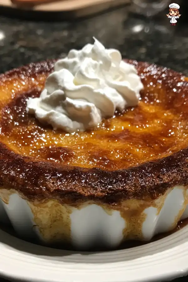 Apple Cider and Gingerbread Pudding
