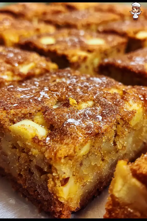 Apple Cinnamon Blondies are a must-try dessert!