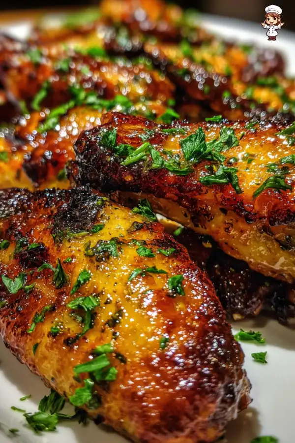 Baked lemon garlic chicken wings will amaze your guests!