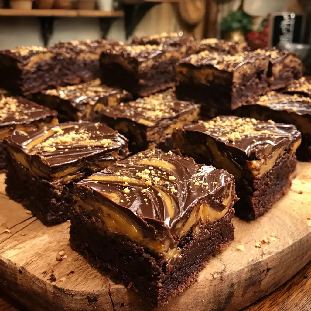Banana Peanut Butter Brownies are a must-try treat!