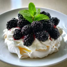Blackberry Pavlova Recipe