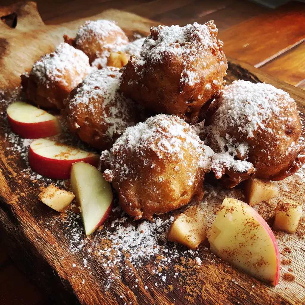 Cinnamon Apple Fritters Recipe