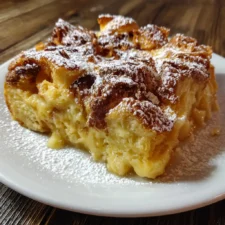 Croissant Bread Pudding Recipe