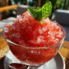 Easy Watermelon Granita Recipe