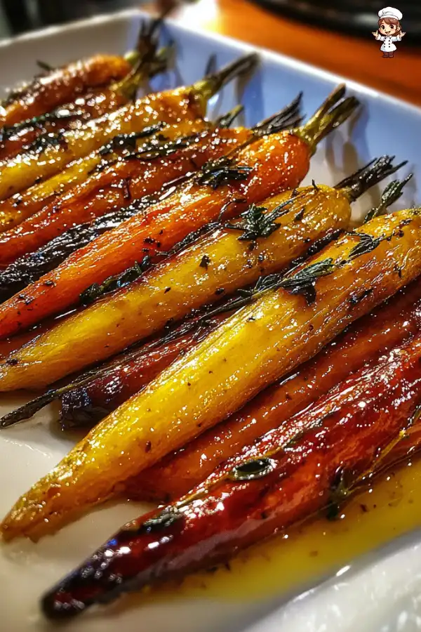 Maple Glazed Roasted Carrots will delight your taste buds!