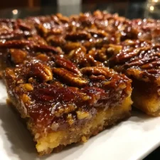 Maple Pecan Pie Bars Recipe