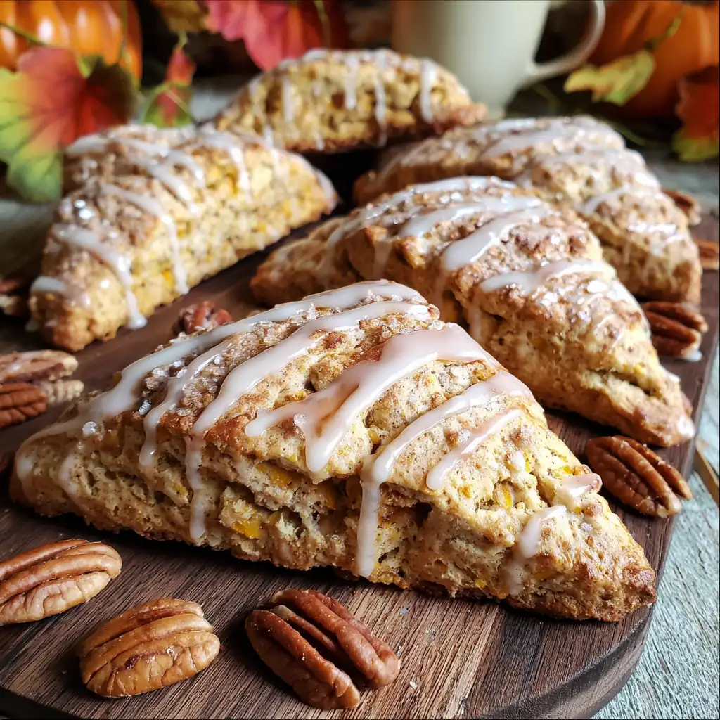 Maple Pumpkin Scones Recipe