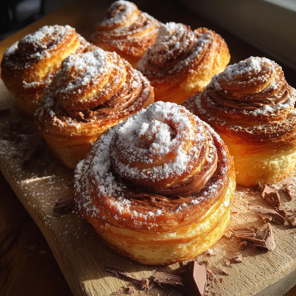 Nutella cruffins recipe Discover the ultimate treat!