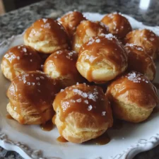 Salted Caramel Profiteroles Recipe