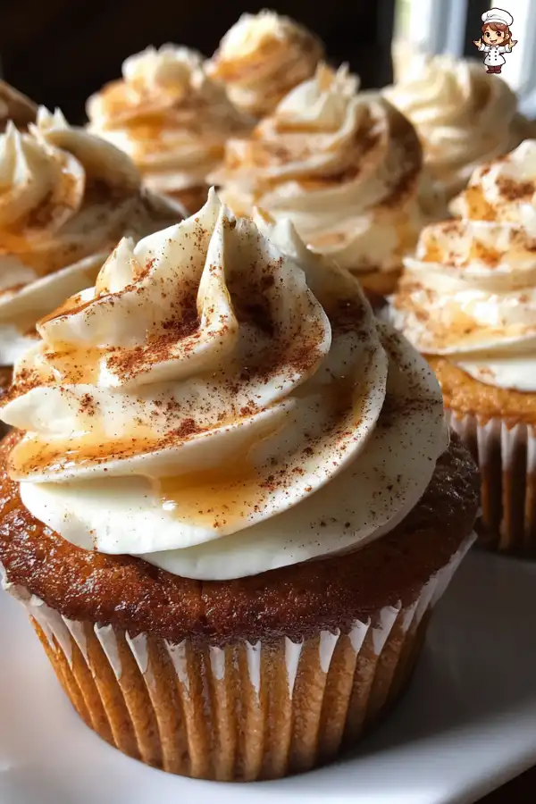 Spiced Sweet Potato Cupcakes