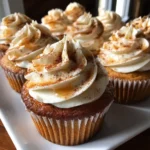 Spiced Sweet Potato Cupcakes