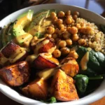 Sweet Potato and Chickpea Buddha Bowl