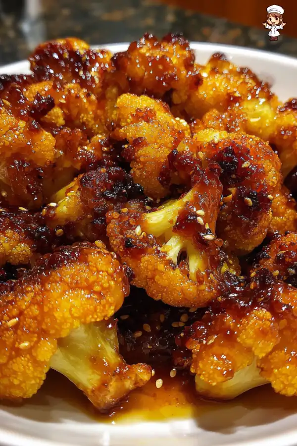 Sweet and sour cauliflower is a must-try dish!