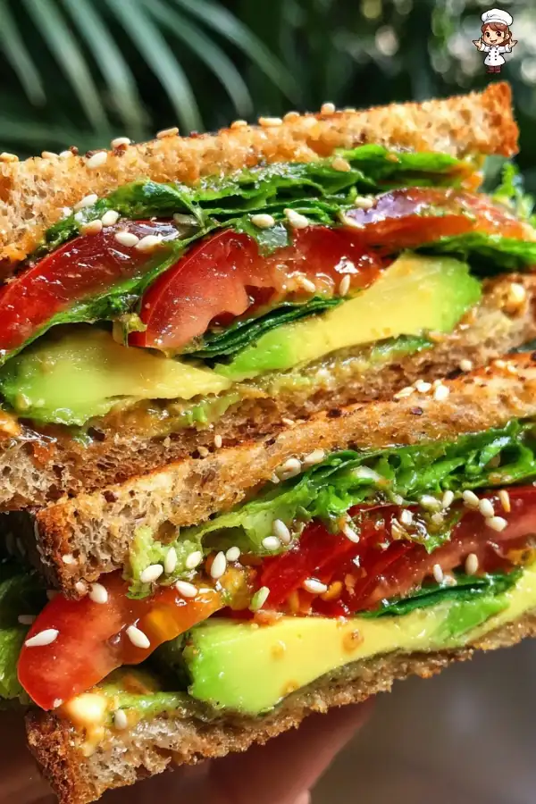 Avocado sandwich with spicy mayo recipe