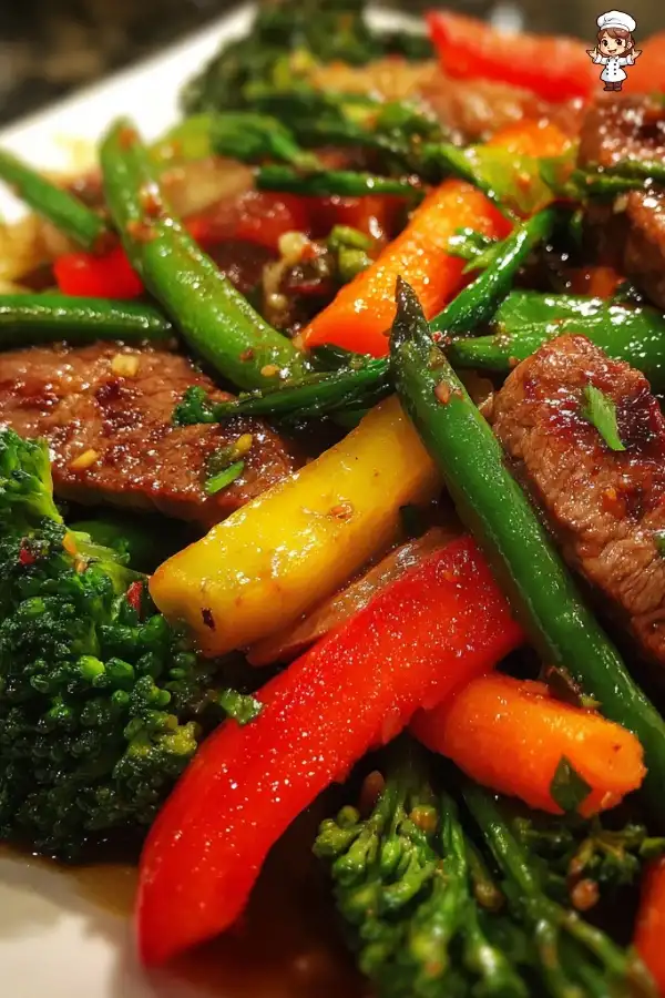 Beef stir fry with vegetables recipe