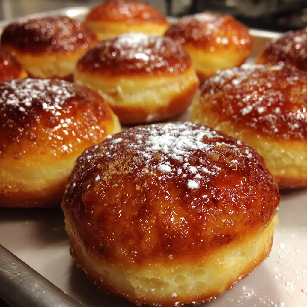 Brioche donuts recipe