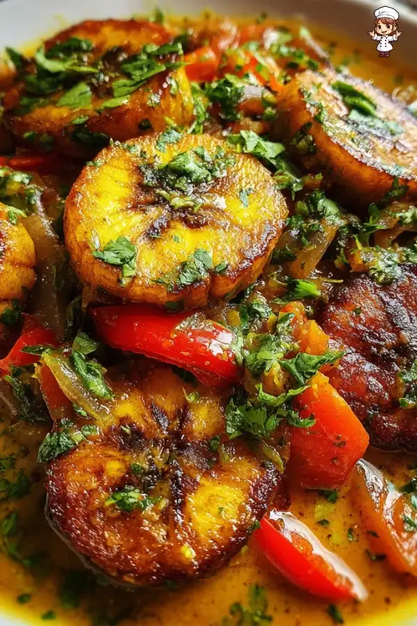 Caribbean plantain curry recipe