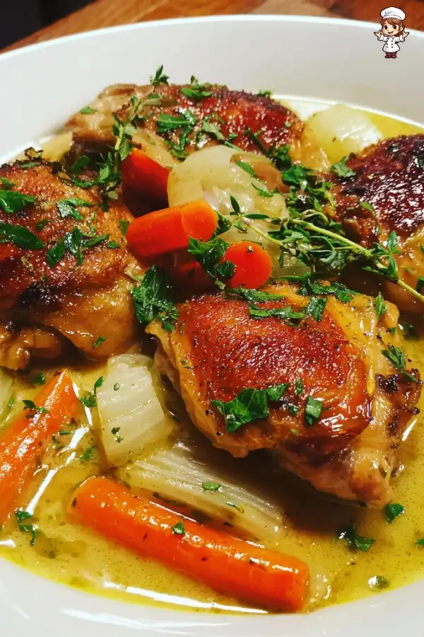 Chicken fricassee recipe