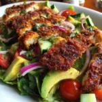 Crispy chicken salad recipe