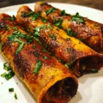 Crispy vegan taquitos recipe