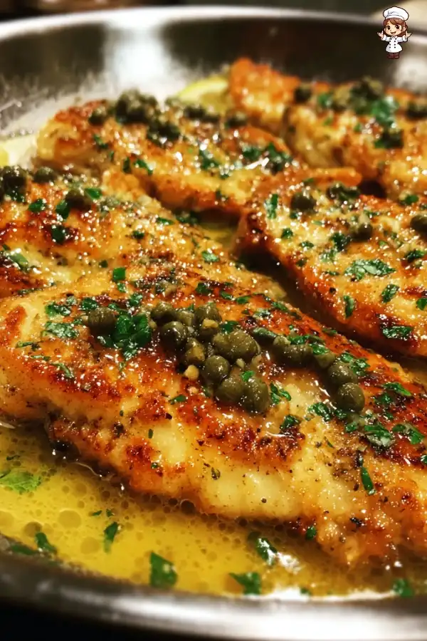 Easy chicken piccata recipe
