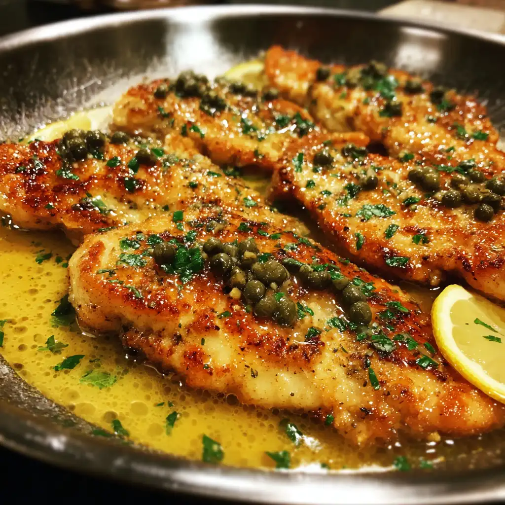 Easy chicken piccata recipe