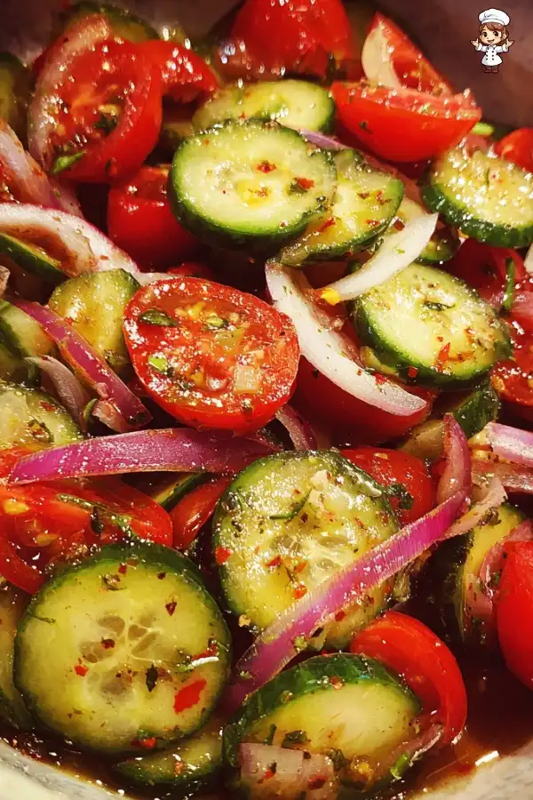 Easy cucumber salad