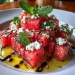 Feta watermelon salad recipe