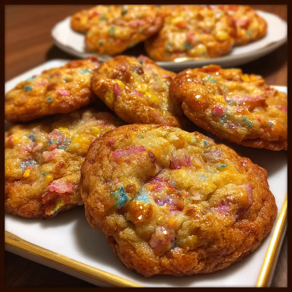 Fruity Pebbles cookies