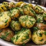 No mayo herb potato salad