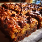 Oatmeal cookie bars recipe