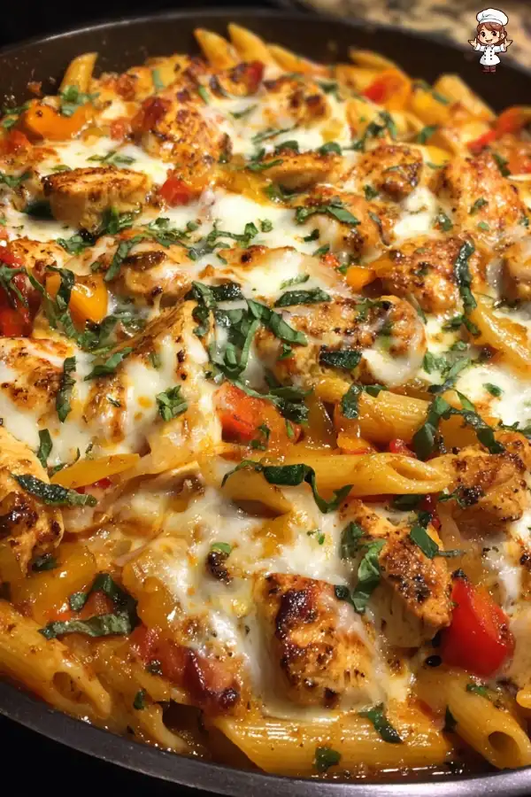 One-Pan Monterey Chicken Pasta Recipe