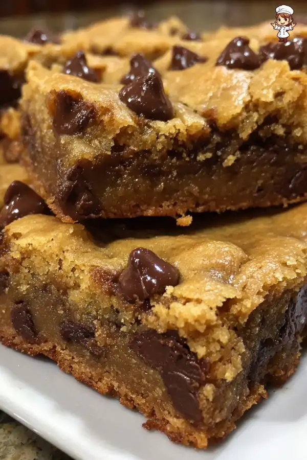 Peanut butter chocolate chip bars