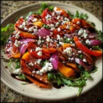 Roasted red pepper salad recipe