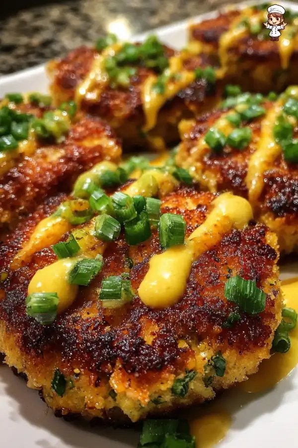 Shrimp cakes with lemon aioli